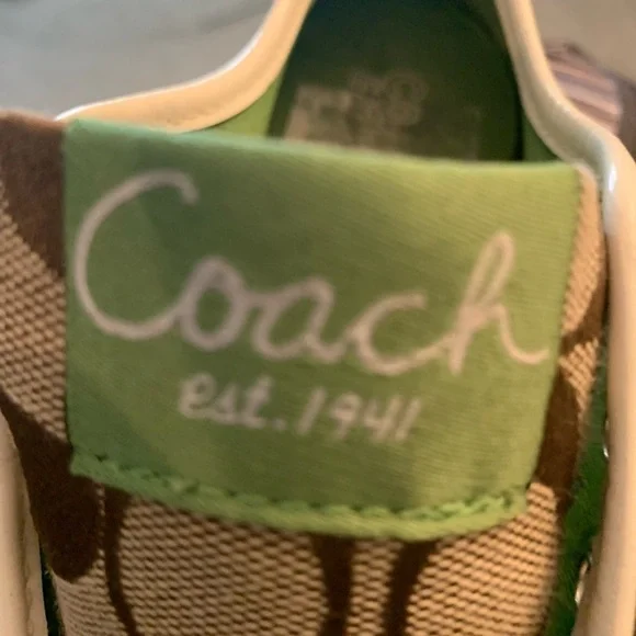Coach  size 6B Foley sneaker  Vintage - Picture 3 of 9
